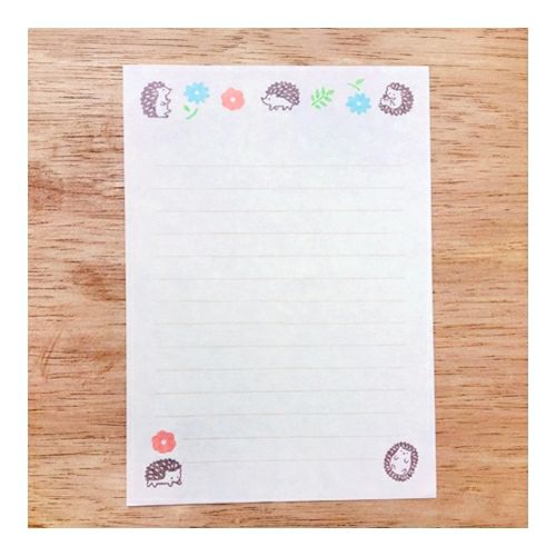 Furukawa Shiko Letter Set: Hedgehog