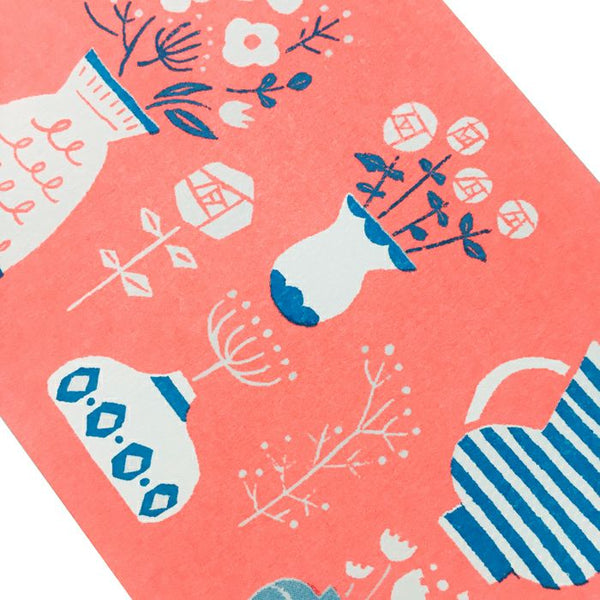 Furukawa Shiko Retro Postcard: Vases
