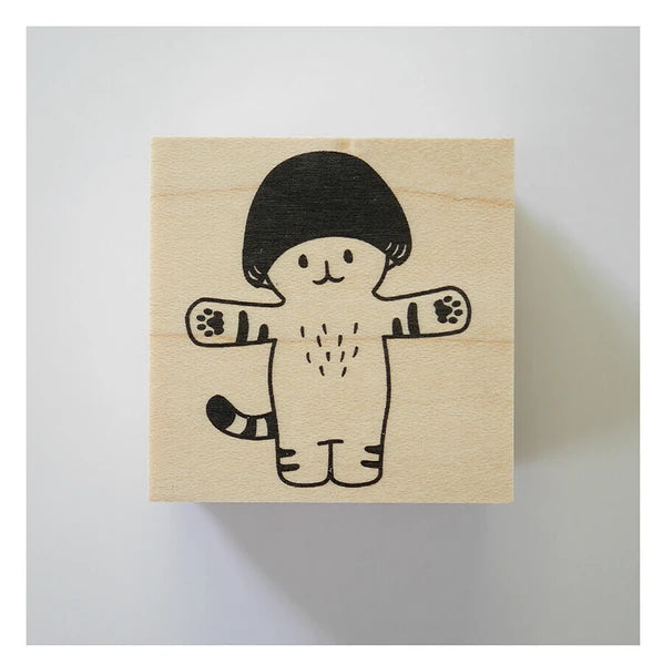4legs Mushroom Cat Stamp: Boku Mushroom Kitten