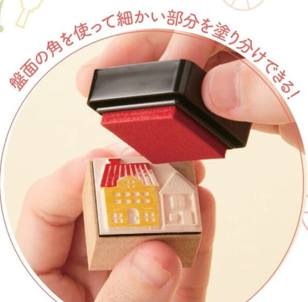 Shachihata Stamp Iromoyo Stamp Ink Warabe: Mandarin Orange