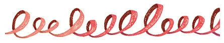 PLUS Deco Rush (10 mm): Curly ribbon