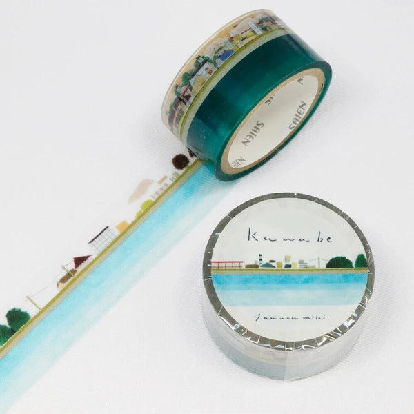 Kamiiso Sansyo x Miki Tamura Washi Tape: Kawabe