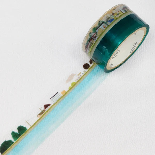 Kamiiso Sansyo x Miki Tamura Washi Tape: Kawabe