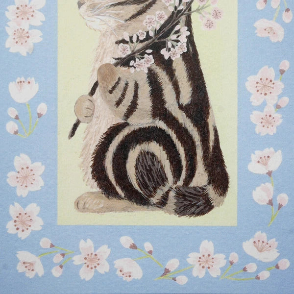 4legs Cats in Picture Books Postcard: Amesho
