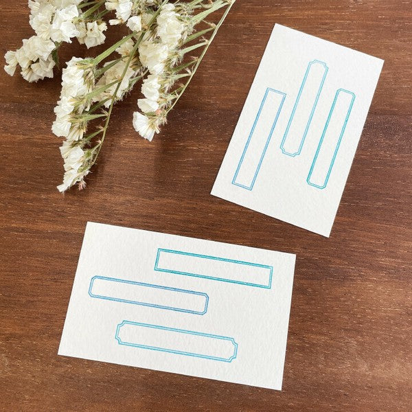 Stamp Marche: Frame 9 x 50mm (Set of 3)