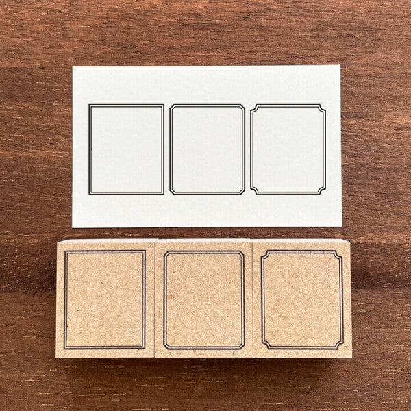 Stamp Marche: Frame 30 x 25mm (Set of 3)