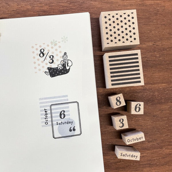 Stamp Marche: Numbers (Set of 10)
