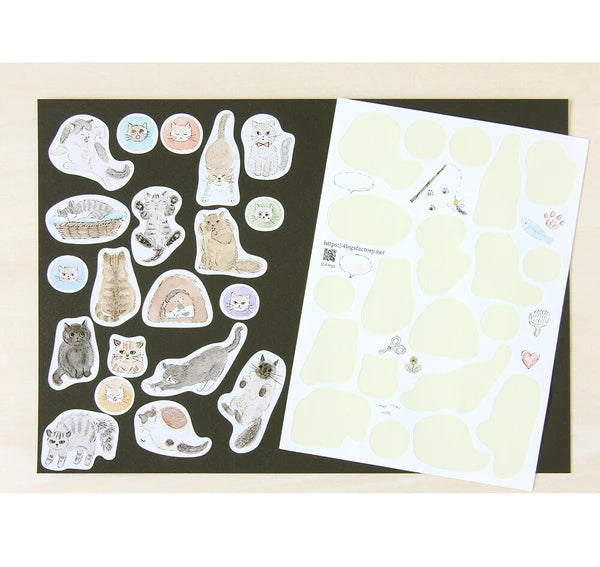 4legs Seal Sticker: Cat