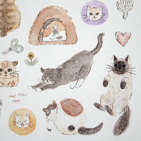 4legs Seal Sticker: Cat