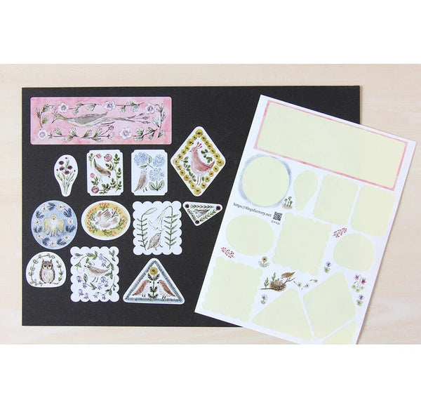 4legs Seal Sticker: Bird