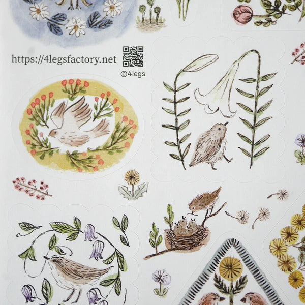 4legs Seal Sticker: Bird
