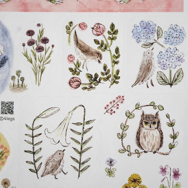 4legs Seal Sticker: Bird