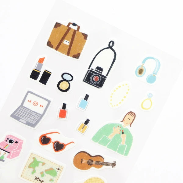 Kamiiso Sansyo Sticker: Let's Enjoy Holiday