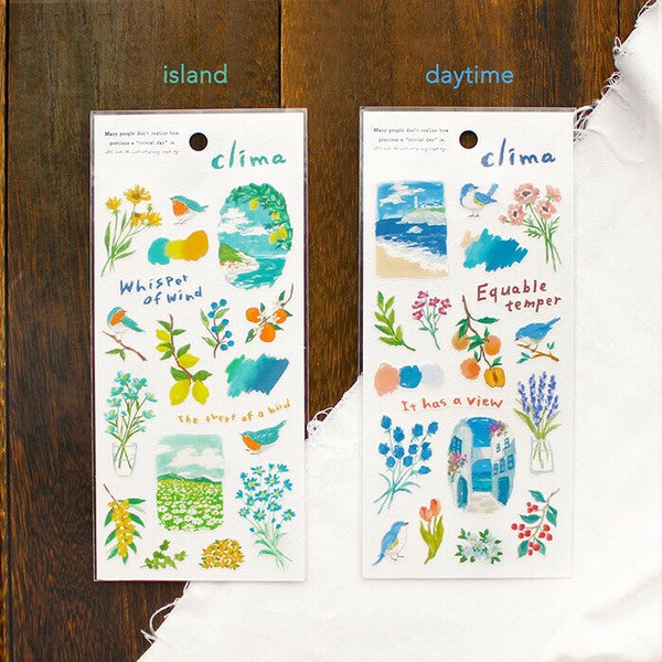 Mind Wave Clima Sticker: Island