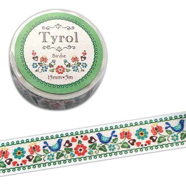 Tyrol Washi Tape: Birdie