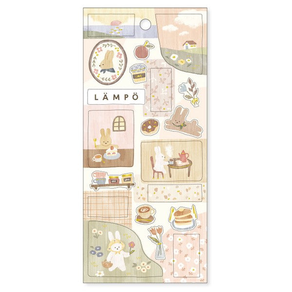 Mind Wave Lampo Sticker: Dusk with Rabbit