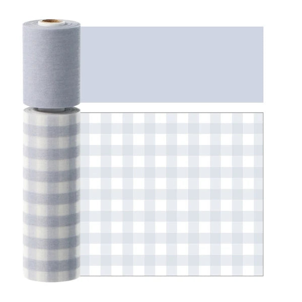 masté Perforated Washi Tape (2 piece): Blue Check