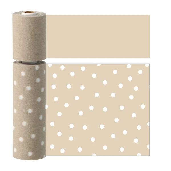 masté Perforated Washi Tape (2 piece): Beige Dot