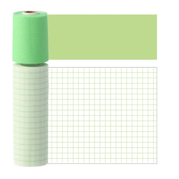 masté Perforated Washi Tape (2 piece): Green Square