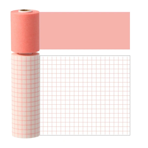 masté Perforated Washi Tape (2 piece):  Pink Square