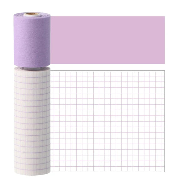 masté Perforated Washi Tape (2 piece): Purple Square
