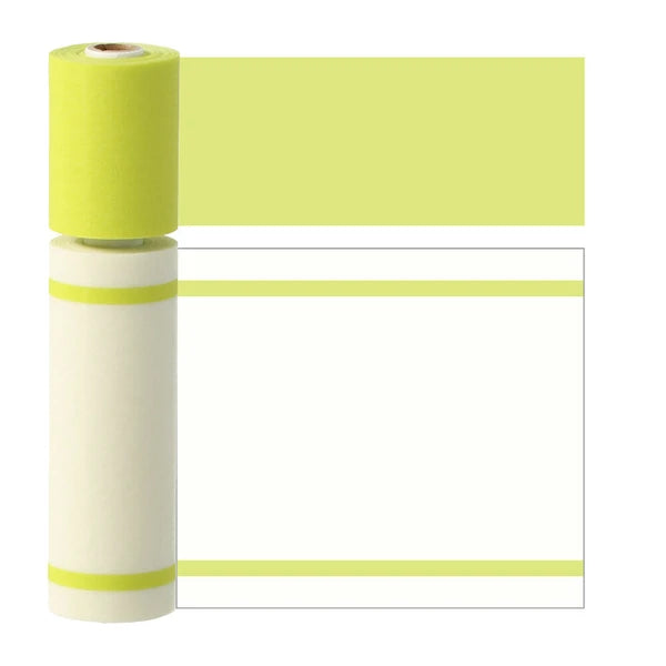 masté Perforated Washi Tape (2 piece): Yellow Line