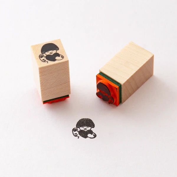 4legs Mushroom Cat Mini Stamp: Big Love