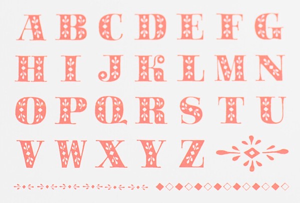 Stamp Alphabet