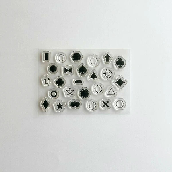 Mizushima JIZAI Clear Log Stamp: Tracker