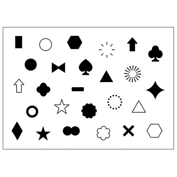 Mizushima JIZAI Clear Log Stamp: Tracker