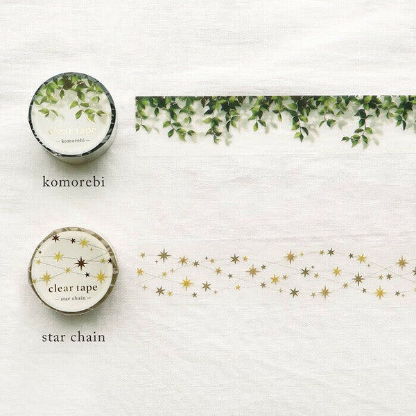 Mind Wave Mori Series Washi Tape: Komorebi Leaves