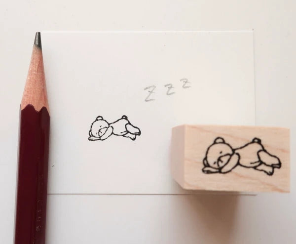 TONIKAKU HOKKAIDO x MA7 Stamp: Ushibi Chibikuma