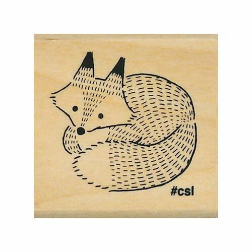 Kodomo No Kao I Love Stamp: Fox