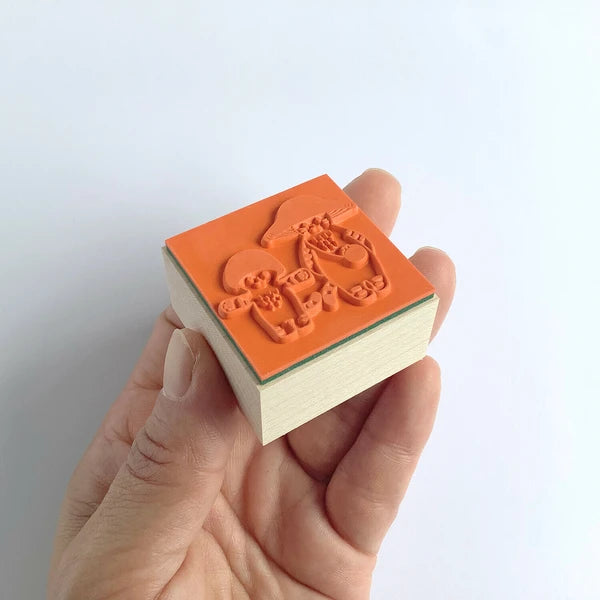 4legs Mushroom Cat Stamp: We Are Best Friends!