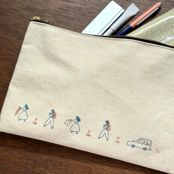 Mizushima x Necktie JIZAI Clear Pocket Stamp: On the Go