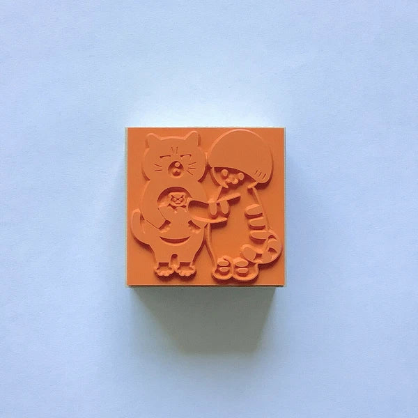 4legs Mushroom Cat Stamp: Cat Friend