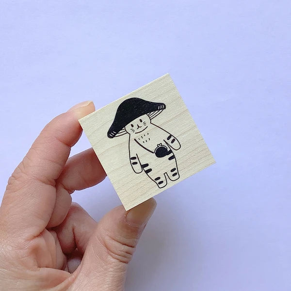 4legs Mushroom Cat Stamp: Boku Mushroom Cat