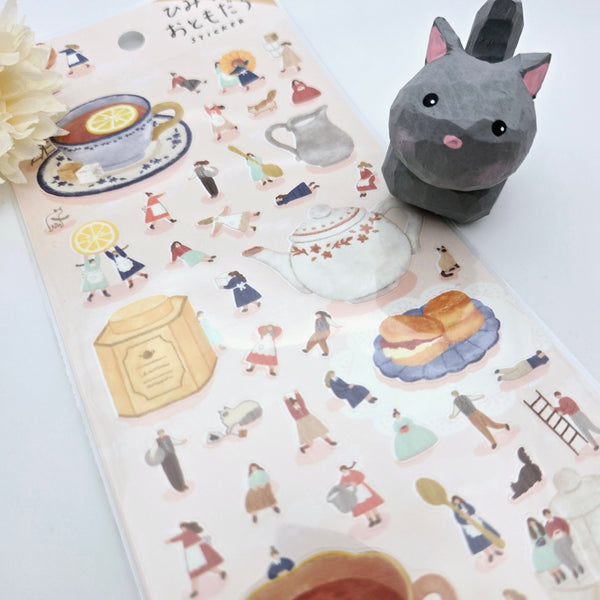 Mind Wave Secret Friends Sticker: Tea Time