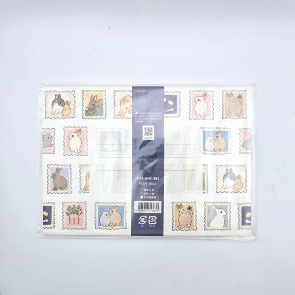 Shibeko Moriyama Rabbit Letter Set 2