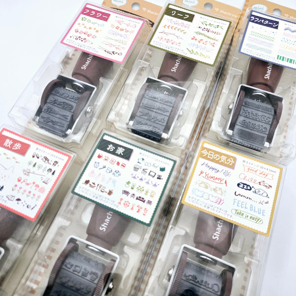 Shachihata Rotating Decoration Stamp mini