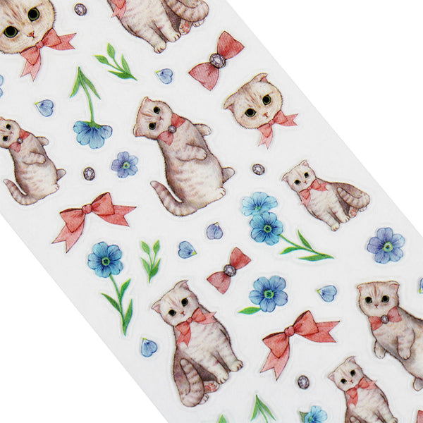 Takei Miki Mondo Series Sticker: Ginger Cat