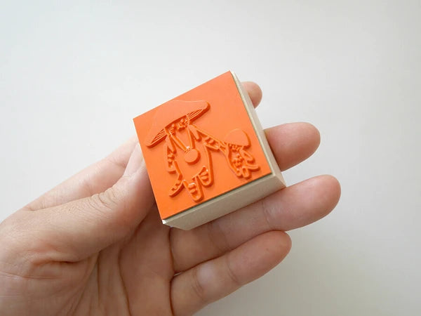 4legs Mushroom Cat Stamp: Nakayoshi