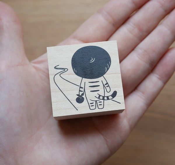 4leg Mushroom Cat Stamp: Start Walking Again