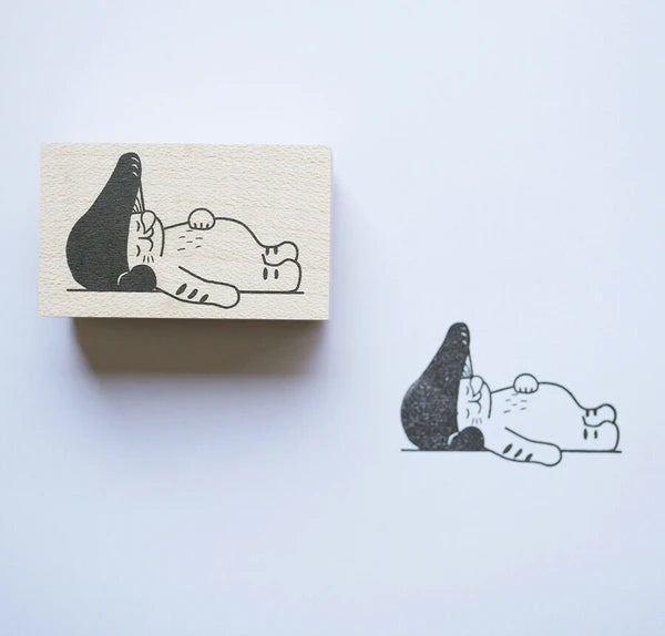 4legs Mushroom Cat Stamp: Let's Sleep A Lot