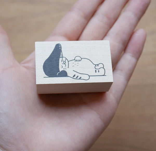 4legs Mushroom Cat Stamp: Let's Sleep A Lot
