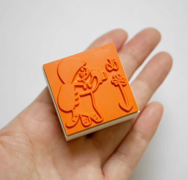 4legs Mushroom Cat Stamp: Let's Leave Your Memories Behind