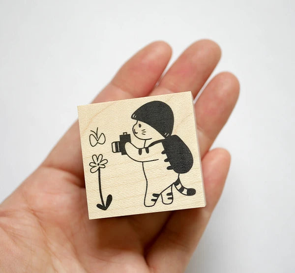 4legs Mushroom Cat Stamp: Let's Leave Your Memories Behind