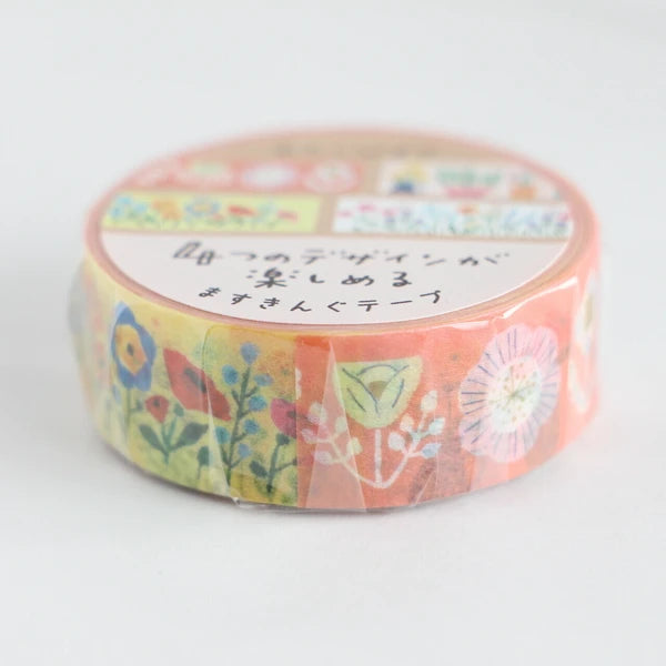 Furukawa Shiko Watashi-biyori Washi Tape: Garden