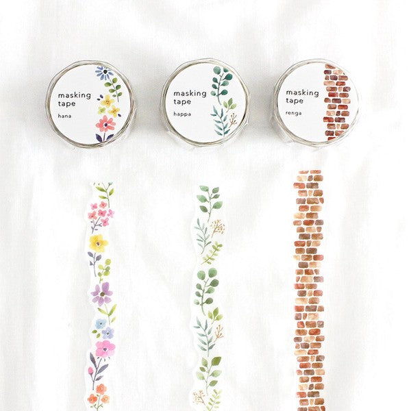 Mind Wave Die-Cut Washi Tape: Hana