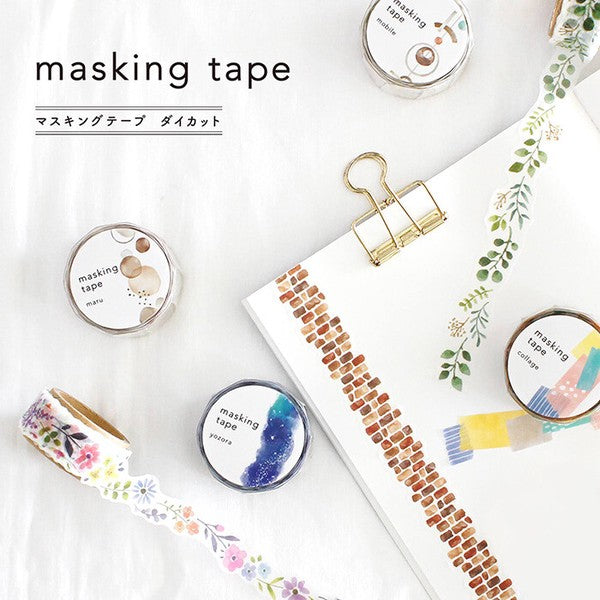 Mind Wave Die-Cut Washi Tape: Hana